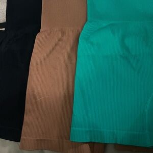 Set of 3 yoga shorts